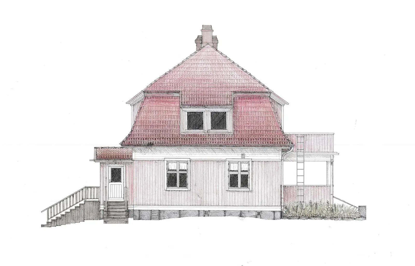 Riihikallio. Drawing: Emma Törnblom