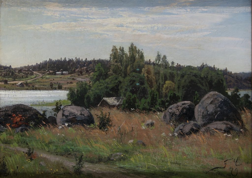 Maalauksessa maalaismaisema