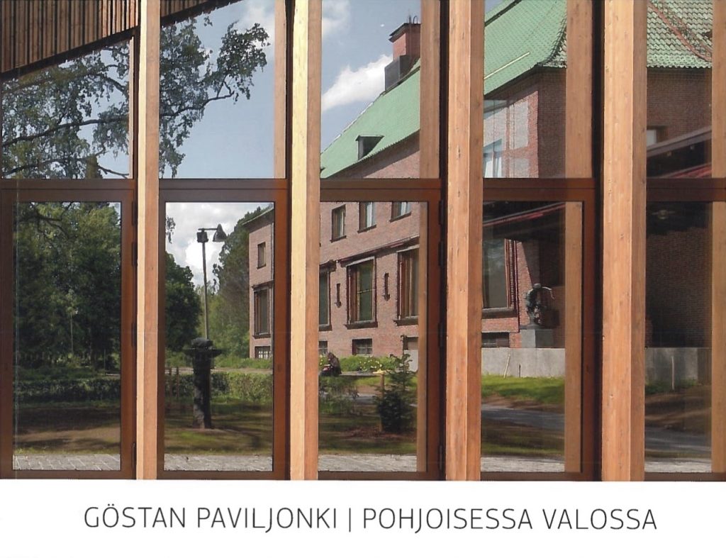 Göstan paviljonki – pohjoisessa valossa -kirjan kansikuva.