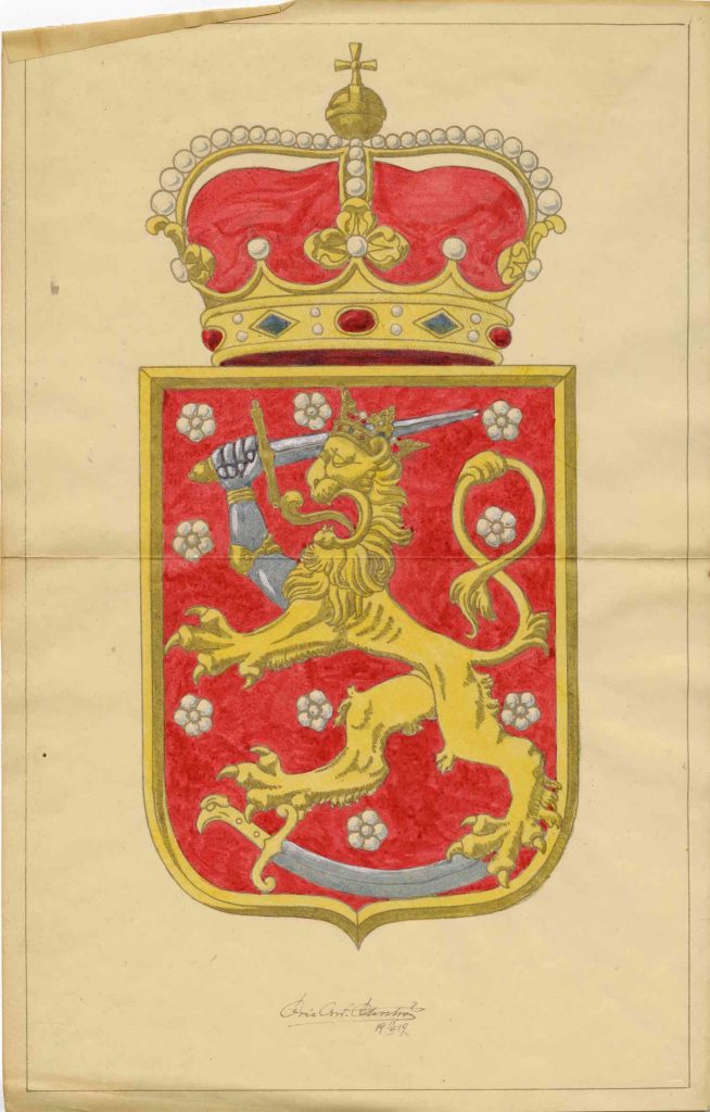 Serlachius Museums, Finland's coat of arms