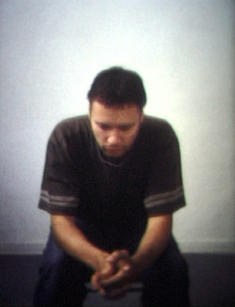 Santeri Tuori, Posing Dzoni 2, 2000, monikanavainen videoinstallaatio.