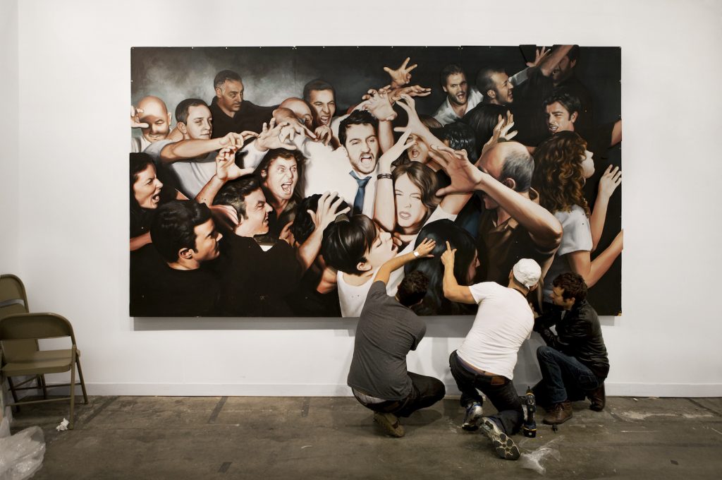 Andy Freeberg, Nina Menocal, Armory Show sarjasta Art Fare, 2011, valokuva. Taiteilijan teos: Martin & amp, Sisilia.