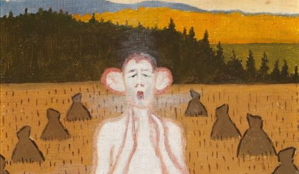 Hugo Simberg, Halla, 1895, öljyväri kankaalle, Gösta Serlachiuksen taidesäätiö. Kuva: Vesa Aaltonen