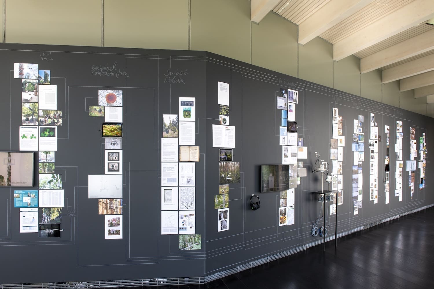 Agnes Meyer-Brandis, Subsurdum, seinäkollaasi, 2010/2025. Kuva: Serlachius, Sampo Linkoneva
