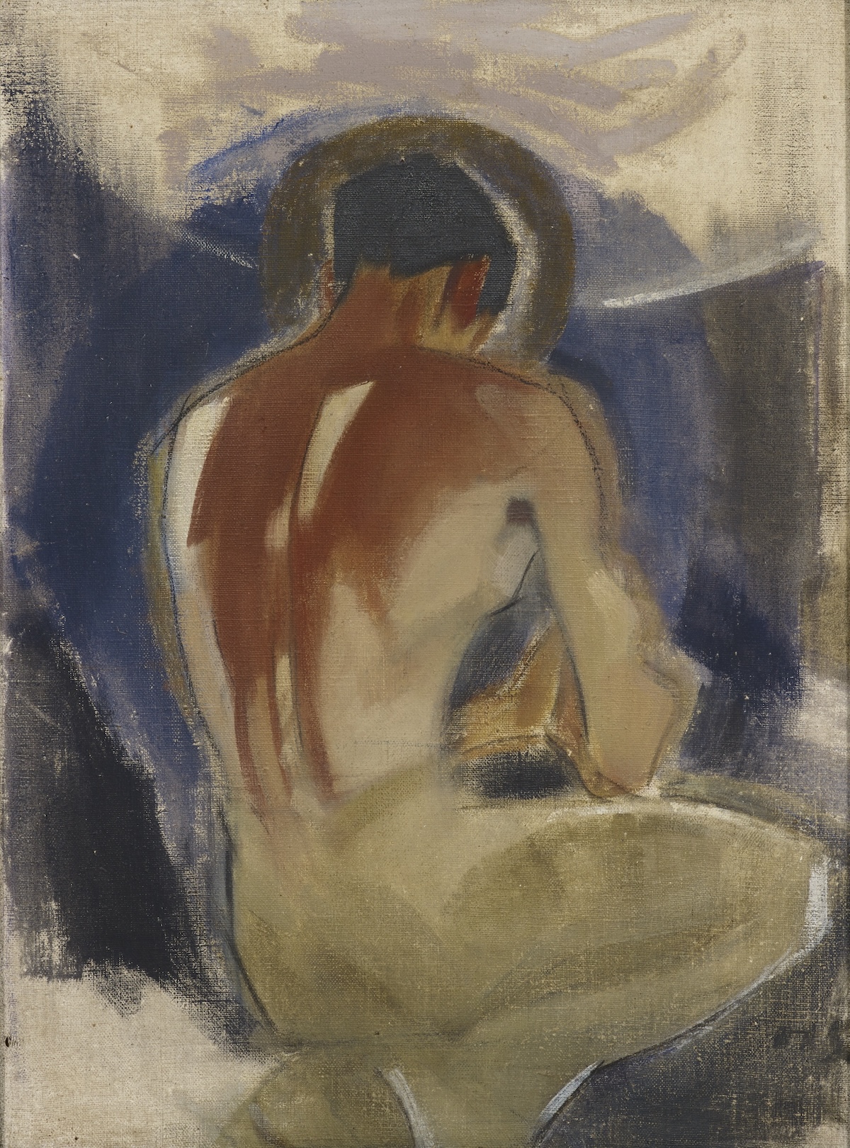 Helene Schjerfbeck: Ryöväri paratiisin portilla