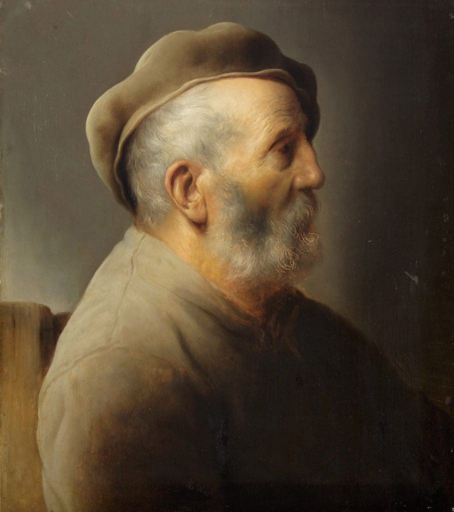 Jan Lievens, Old Man, c. 1625/1626, oil on panel, 53,5 x 47,2 cm, Kunsthistorisches Museum Wienna. Photo: © KHM-Museumsverband