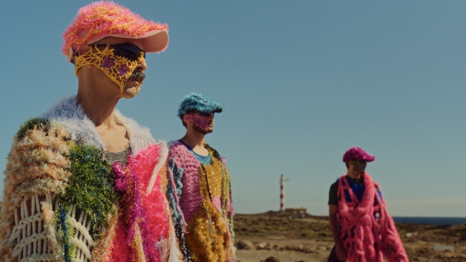 Still image from the video installation.