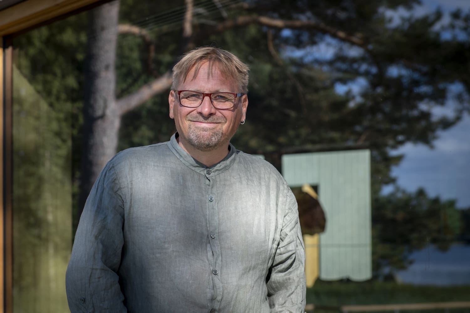 Kuvassa Serlachius-museoiden johtaja Pauli Sivonen