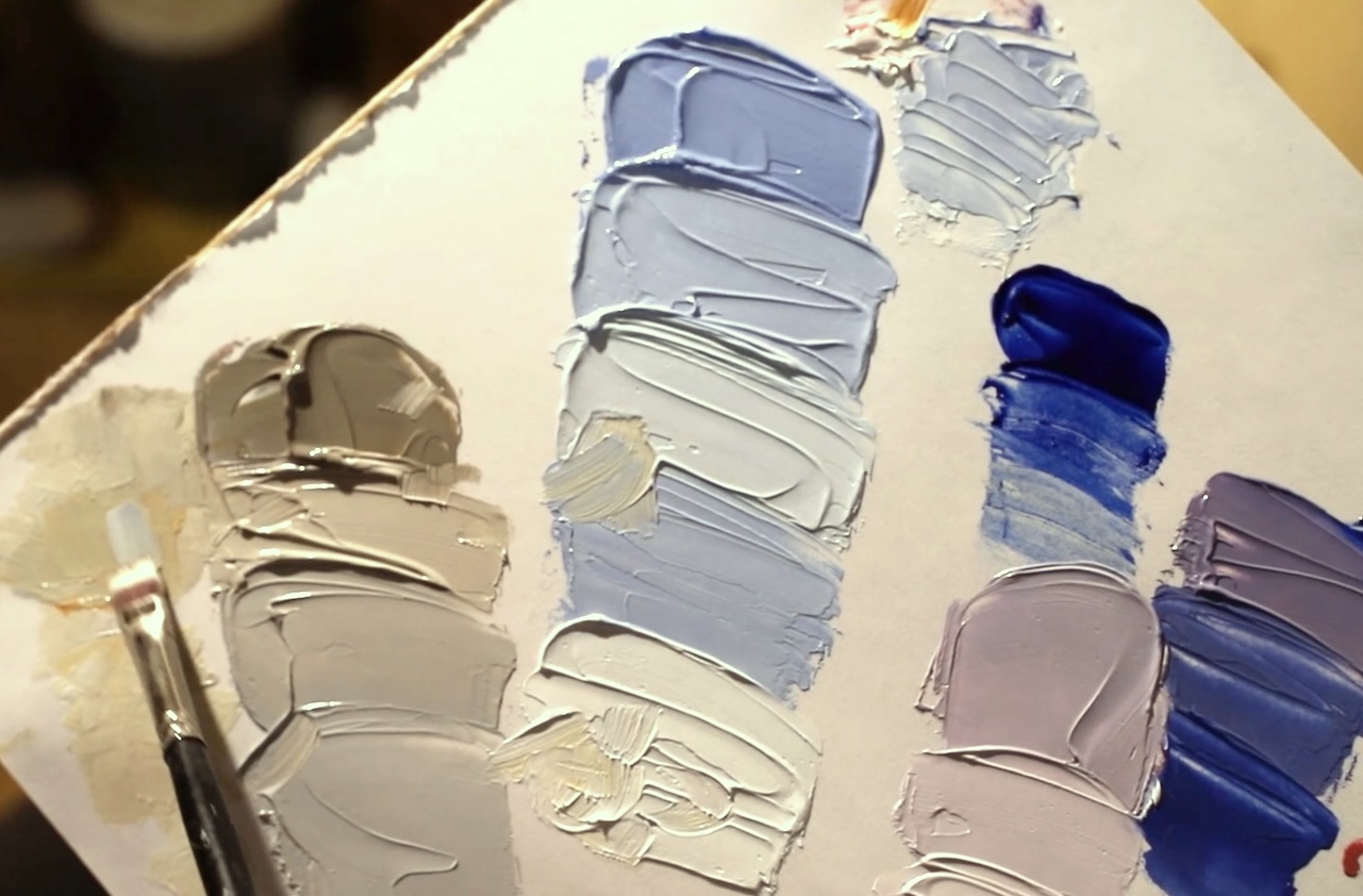 Serlachius-kuvataideleiri – öljyvärimaalaus